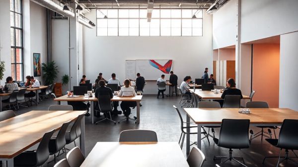 Découvrez les espaces créatifs de coworking à Lille avec Hiptown